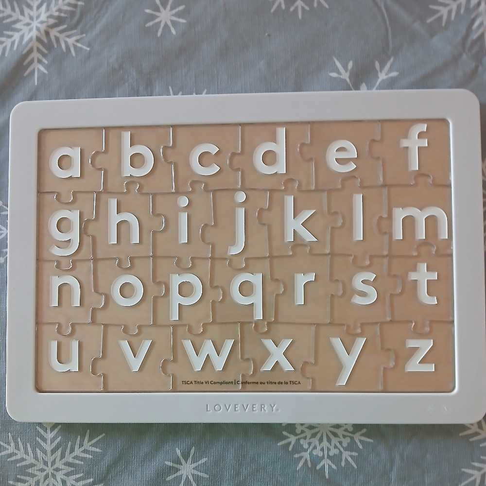 LOVEVERY Letter Puzzle